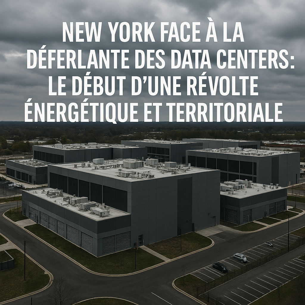 New York face à la déferlante des data centers  le début d’une révolte énergétique et territoriale