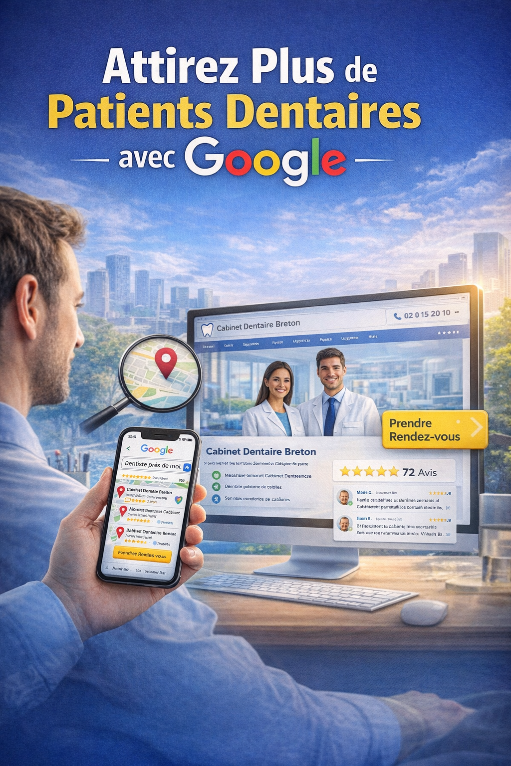 Site web dentiste  pourquoi il est devenu indispensable pour un cabinet dentaire