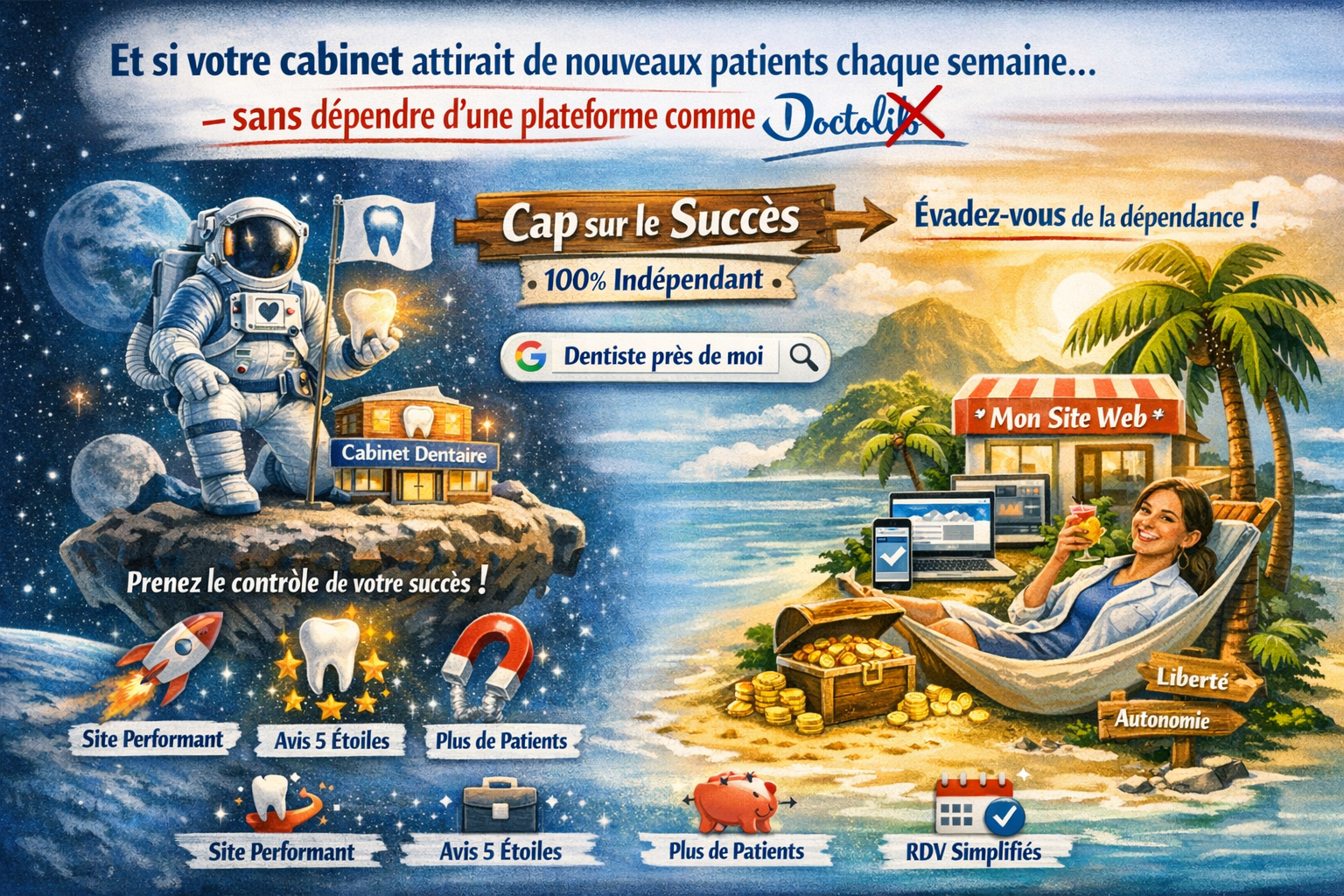 Comment obtenir des patients sans Doctolib
