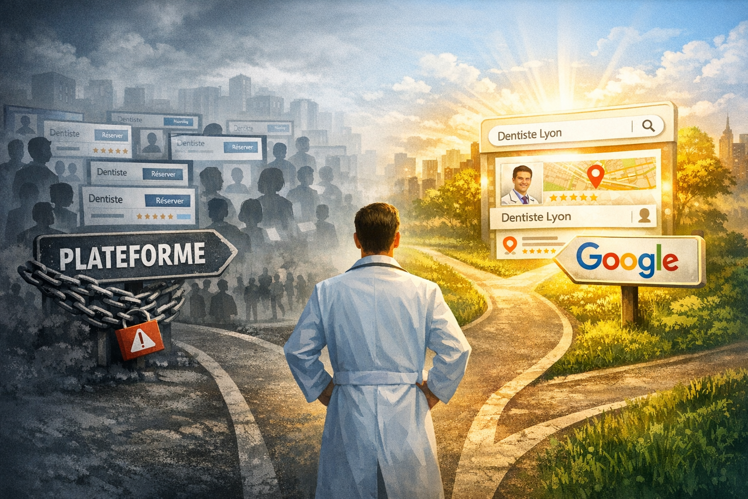 Pourquoi votre cabinet dépend trop de Doctolib (et comment en sortir)