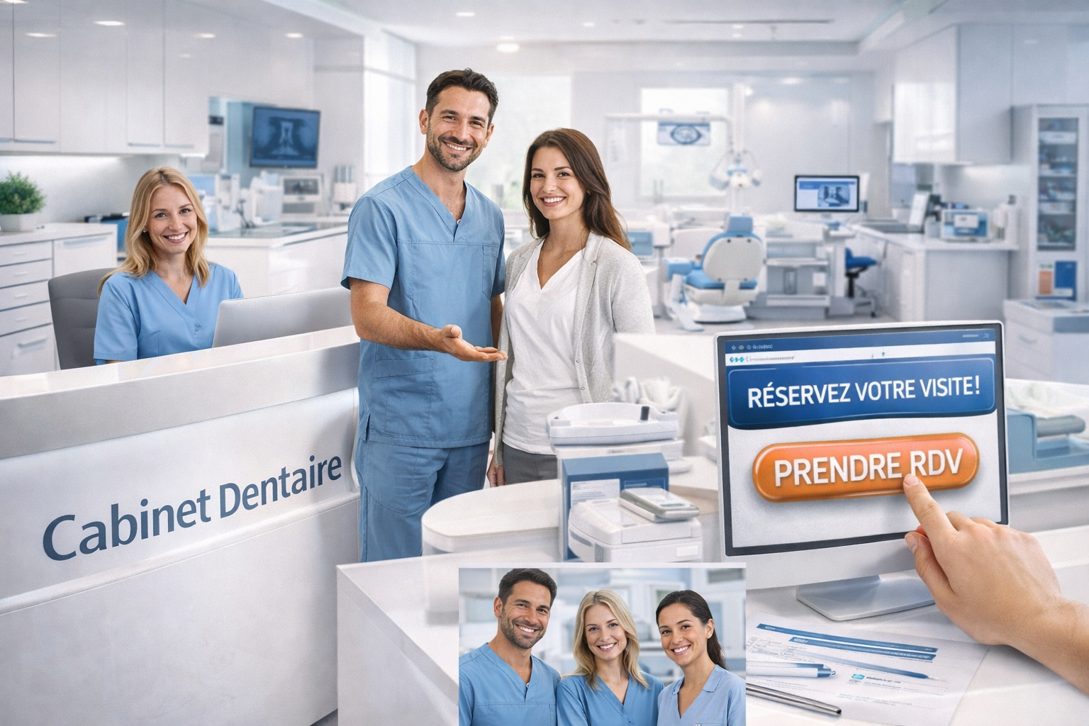 Pourquoi un formulaire de contact ne suffit plus pour un cabinet dentaire