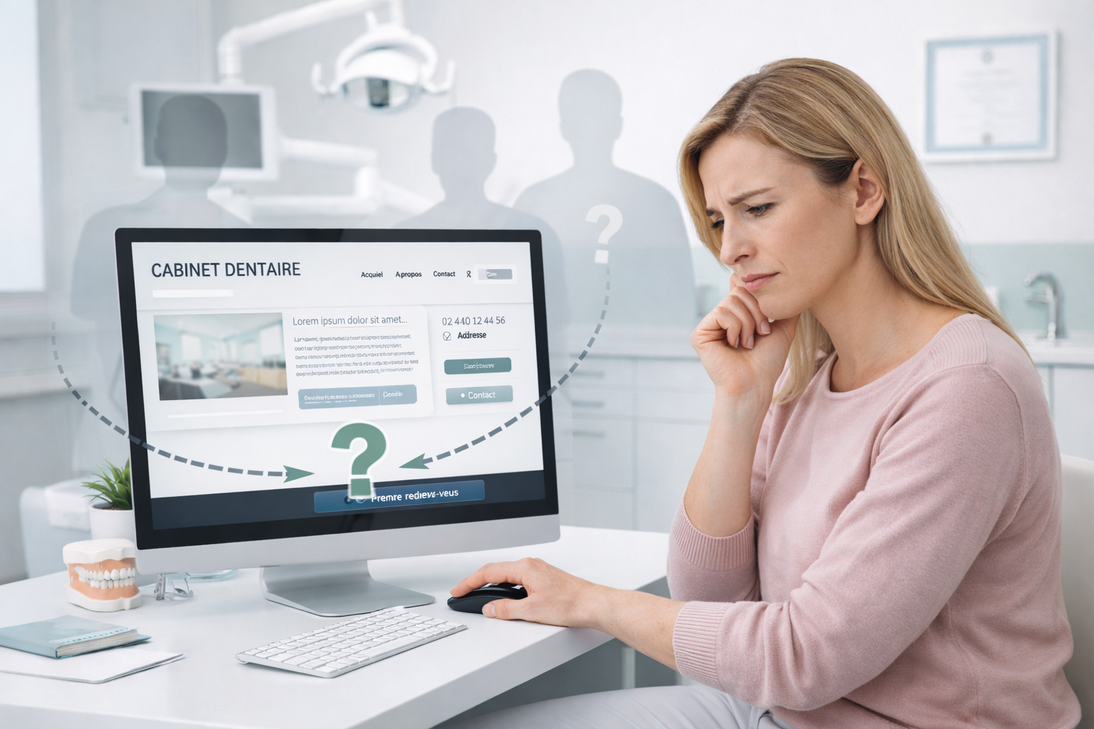 Pourquoi le site d’un cabinet dentaire fait fuir des patients sans que vous le sachiez