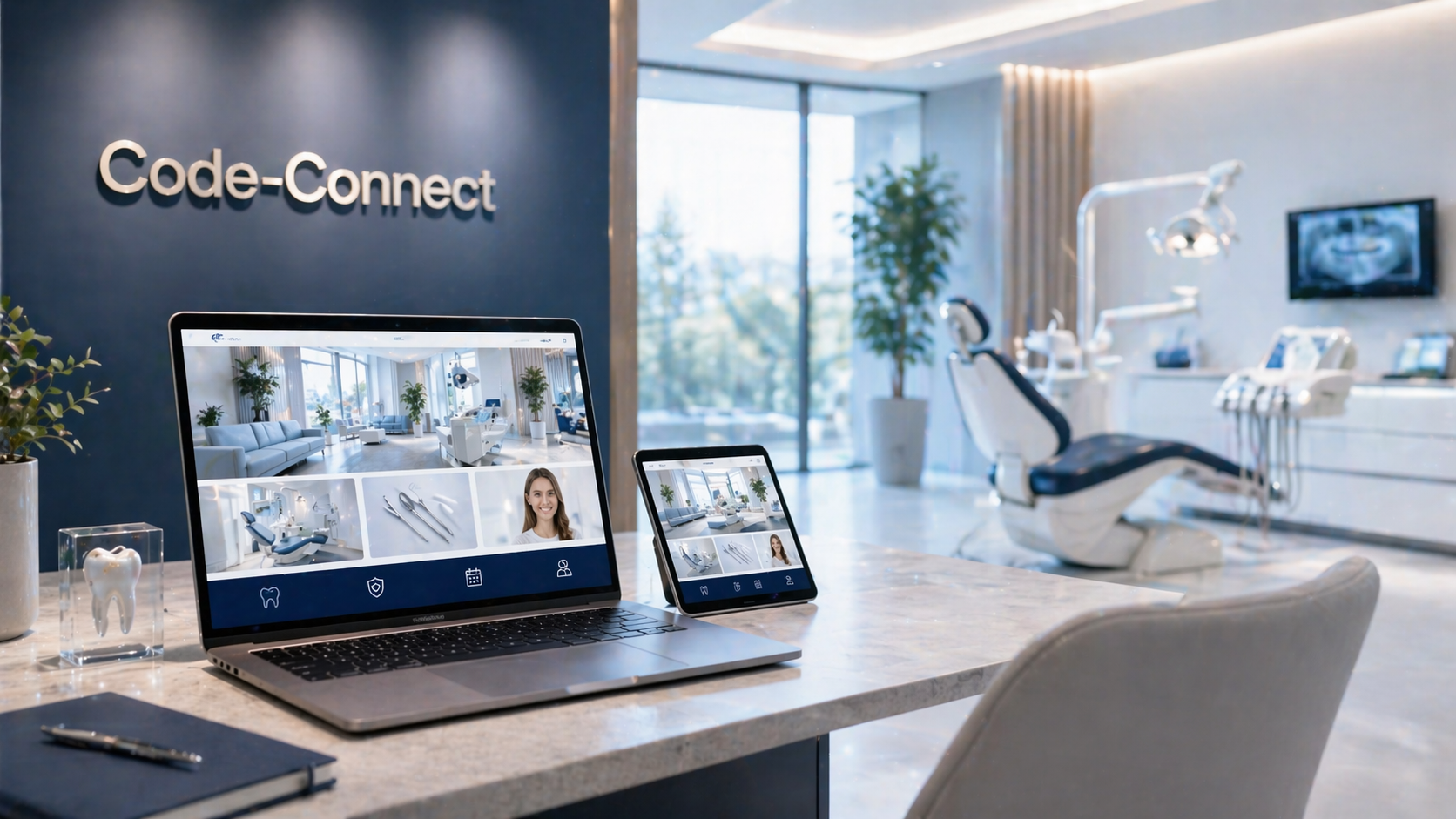 Ce que Code-Connect cherche vraiment à transformer dans un cabinet dentaire