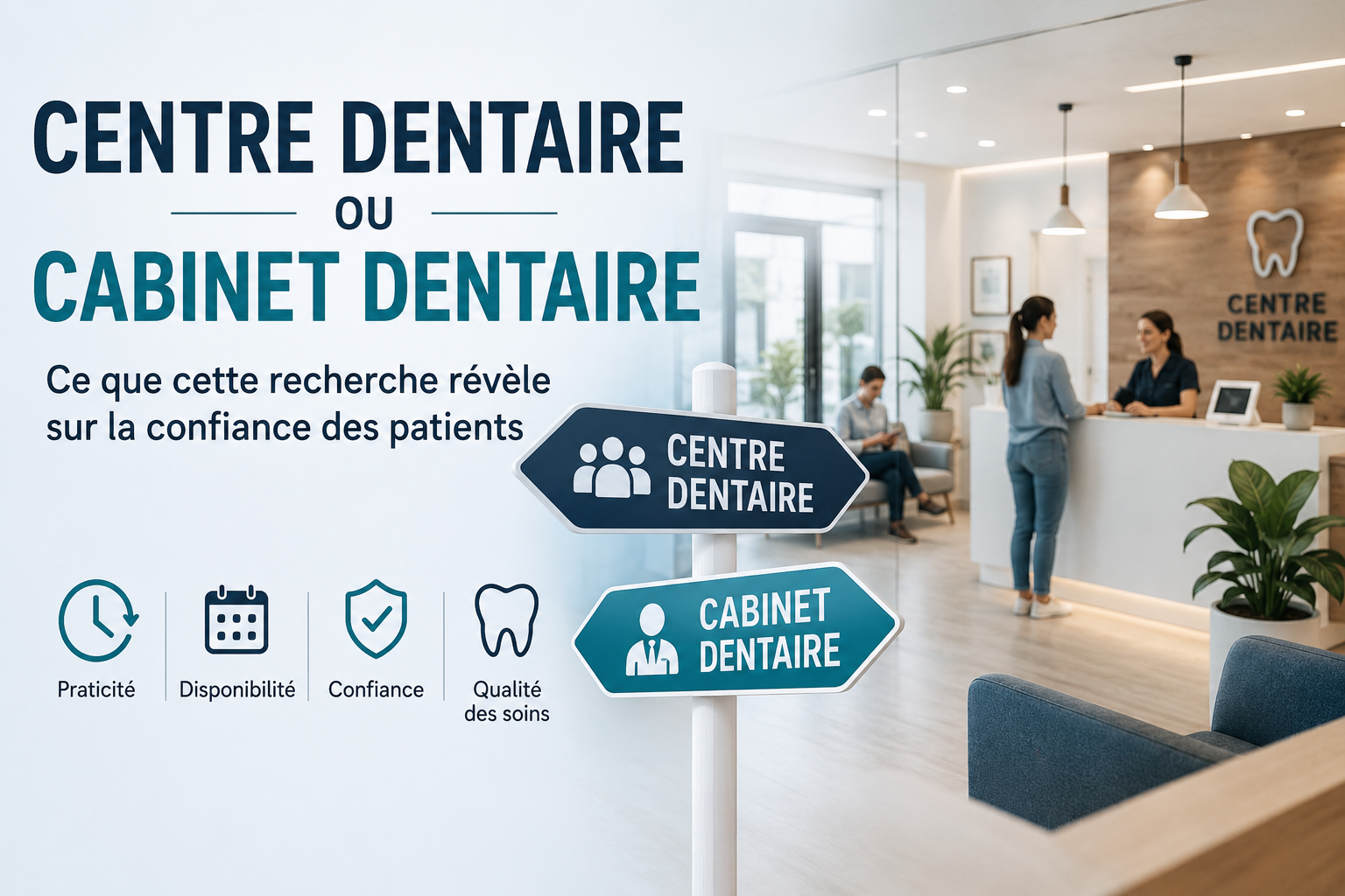 Pourquoi choisir un centre dentaire plutôt qu’un dentiste ?